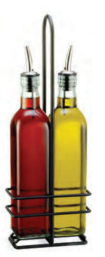 Botellas de Aceite, Vinagre y Salsa