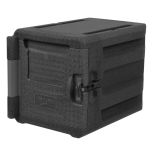Metro Insulated Food Carrier, Front-Loader, Black METR-ML300-BL