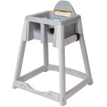 Koala Kare KB977-01 Kidsitter High Chair/Infant Seat, Grey Frame/Dark Grey Seat KOAK-KB977-01