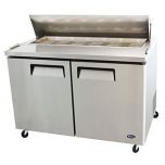 Atosa Cold Table, 2-Door, 60"L, 16-Pan, 115V ATOSA-MSF8303GR