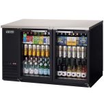 Everest EBB59G Back Bar Cooler,;2 Glass Door (59") EVER-EBB59G