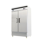 Atosa Ref., 2-Door, 54.4" W, 46 Cuft, 115V ATOSA-MBF8507GR