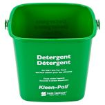 San Jamar KP97GN Pail Soaping Solution (Green) 3 Qt SANJ-KP97GN