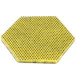 3m 96HEX Dual Purpose Scour Pad, 15/Case 3M-96HEX