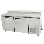 Atosa Undercounter Frz, 2-Dr 48"W, 12 Cuft, 115V ATOSA-MGF8406GR