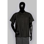 Hilite Uniform 440BK Cook Shirt Black HILIU-440BK