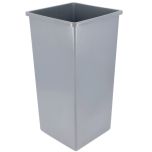 Continental 32GY 32 Gallon Gray Trash Can CONM-32GY