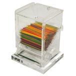 Winco ACTD-3 Toothpick Dispenser Acrylic WINC-ACTD-3