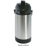 Service Ideas SVAP30L Airpot 3 L S/S Lined Glass Lever Top AIRPOT-SS-3.0-L