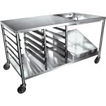 Gsw DN-TBL Icing/Glazing Table 24" X 24" (Dn-Tbl) ALLS-2424