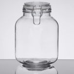 Anchor Hocking 98785 Jar W/Clamp Top Lid 67 Oz (Heremes) ANCH-98785
