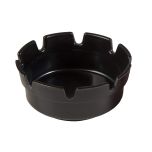 Update International AST-4BK Ashtray 4" (Black) ASHTRAY-PL-BLK