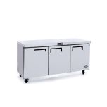 Atosa Undercounter Ref, 3-Dr 72"W, 21.13 Cuft, 115V ATOSA-MGF8404GR