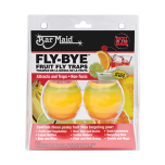 Bar Maid FLY-BYE Fruit Fly Trap, Fly-Bye (2/Package) BARM-FLY-BYE