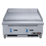 Blue Air BLGM24-24D Griddles Manual 24"W x 24"D 1" Stainless Steel Plate Natural Gas BLUA-BLGM24-24D