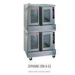 Blodgett ZEPH-200-G-ES DBL Convection Oven, Nat Gas double Deck, Bakery Depth BLOD-ZEPH-200-G-ES-DBL