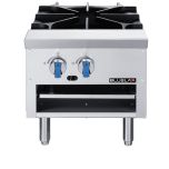 Blue Air BLSP1-L Low Profile Stock Pot Range, Single, 3-Ring, 18" H BLUA-BLSP1-L
