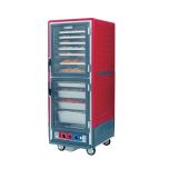 Metro C539-HDC-U C5™ 3 Series Heated Holding Cabinet W/ Dutch Doors - Red METR-C539-HDC-U