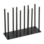 Cal Mil Plastics 1516-2-13 Lid/Ramekin Organizer, 8-1/2"w X 3"d X 6"h CALI-1516-2-13