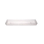 Cambro 1218CCW135 Camwear Cover, Food Storage, Flat, 12" X 18", Clear CAMB-1218CCW135