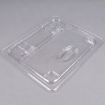 Cambro 20CWLN135 Hinged Lid 1/2 Size Notched 4100 CAMB-20CWLN