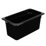 Cambro 36CW110 Black Food Pan 1/3 X 6`` CAMB-36CW110