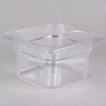 Cambro 64CW135 Pan 1/6 4" Food Pan(Clear) 2442 CAMB-64CW