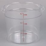 Cambro RFSCW6135 Container 6 Qt Round (Clear) 2pu024 CAMB-RFSCW6