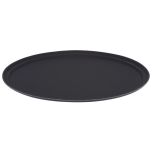 Carlisle 2700GR2004 Tray Griptite 22" X 27" Oval Black CARL-2700GR