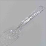 Carlisle 441107 11" Perf Serving Spoon (Clear) CARL-4411-07