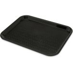 Carlisle CT101403 Tray Fast Food 10" X 14" (Black) CARL-CT1014BK