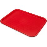 Carlisle CT1216-05 Tray Fast Food 12" X 16" (Red) CARL-CT1216RD