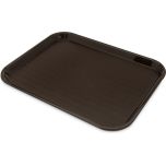 Carlisle CT141869 Tray Fast Food 14" X 18" (Brown) CARL-CT1418BR