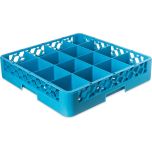 Carlisle RG1614 Glass Rack 16 Compartment (Blue) CARL-RG1614