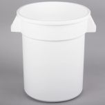 Carlisle 34102002 Container 20 Gal (White) CONTNR-RD-WH-20