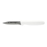 Dexter Russell 31611 Basics 3" White Straight Edge Tapered Point Paring Knife DEXT-31611