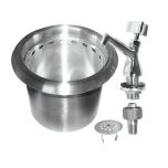 Gsw HS-DSROG Dipperwell W/Faucet Drop-In Round (No Lead) DIPPERWELL-RND