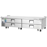 Everest ECB96D4 Chef Base, 96", 4-Drawer, 12-Pan EVER-ECB96D4