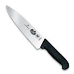 Victorinox Swiss Army 5.2063.20-X4 Knife 8" Chef's Blk Fibrox FORS-5.2063.20-X4