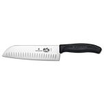 Victorinox Swiss Army 5.2523.17 Knife 7" Santoku Granton Edge Blk Fibrox FORS-5.2523.17