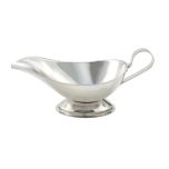 Winco GBS-8 - Gravy Sauce Boat, 8 oz., stainless steel WINC-GBS-8