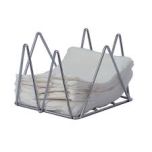 G.e.t. WIRNPK-5 Napkin Holder, Wire Chome Plated 5"x5" GET-WIRNPK-5