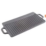 GIBSON CAST IRON GRIDDLE RECT 17 X 9 GIBS-GRIDDLE-179