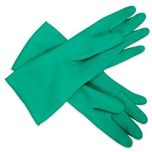Action Sales N-519-M Glove 18"(#9) Med Green Nitrile 2pss022/On0130 GLOVE-GR-9-MD