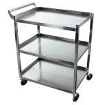 Gsw C-32K Bus Cart Tubular 3-Tier 18" X 29" GSW-C-32K