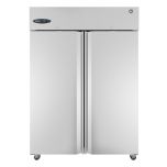 Hoshizaki R2A-FS S/S Refrigerator 2-Door. W/Casters HOSH-R2A-FS