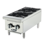 Atosa Hot Plate 2-Burner 12" Natural Gas ATOSA-ACHP-2