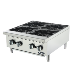 Atosa Hot Plate 4-Burner 24" Natural Gas ATOSA-ACHP-4