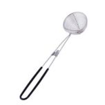 Strainer 2.5" S/S W/Black Handle KKTR-KSMS0065