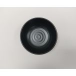 Kitchen Melamine Inc. 5374 Saucer Round 3-7/8" Black 20/160 KMI-537-4